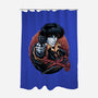 Hunt For The Space Bounty-None-Polyester-Shower Curtain-glitchygorilla