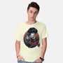 Hunt For The Space Bounty-Mens-Basic-Tee-glitchygorilla