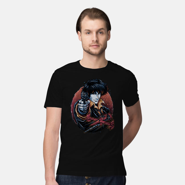 Hunt For The Space Bounty-Mens-Premium-Tee-glitchygorilla