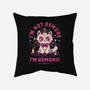 Demonic Cat-None-Removable Cover w Insert-Throw Pillow-eduely