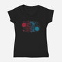 Before Purple-Womens-V-Neck-Tee-nickzzarto