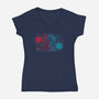 Before Purple-Womens-V-Neck-Tee-nickzzarto