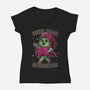 Drop Dead Gorgeous-Womens-V-Neck-Tee-fanfreak1