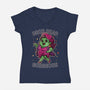 Drop Dead Gorgeous-Womens-V-Neck-Tee-fanfreak1