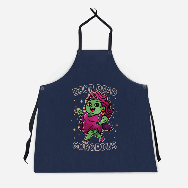 Drop Dead Gorgeous-Unisex-Kitchen-Apron-fanfreak1