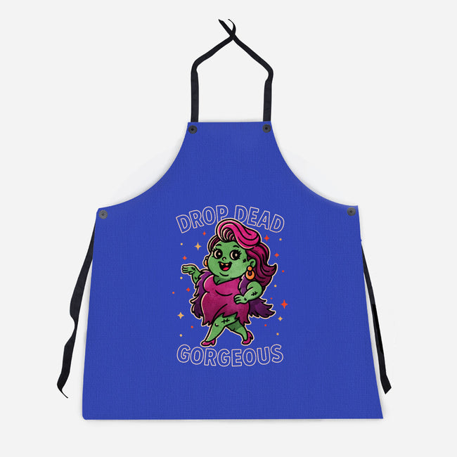 Drop Dead Gorgeous-Unisex-Kitchen-Apron-fanfreak1