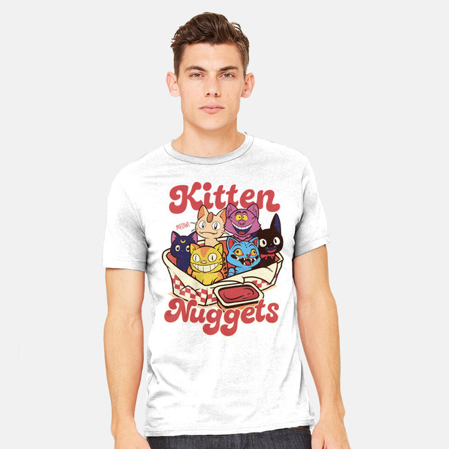 Pop Kitten Nuggets-Mens-Heavyweight-Tee-dandingeroz