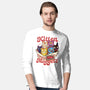 Pop Kitten Nuggets-Mens-Long Sleeved-Tee-dandingeroz