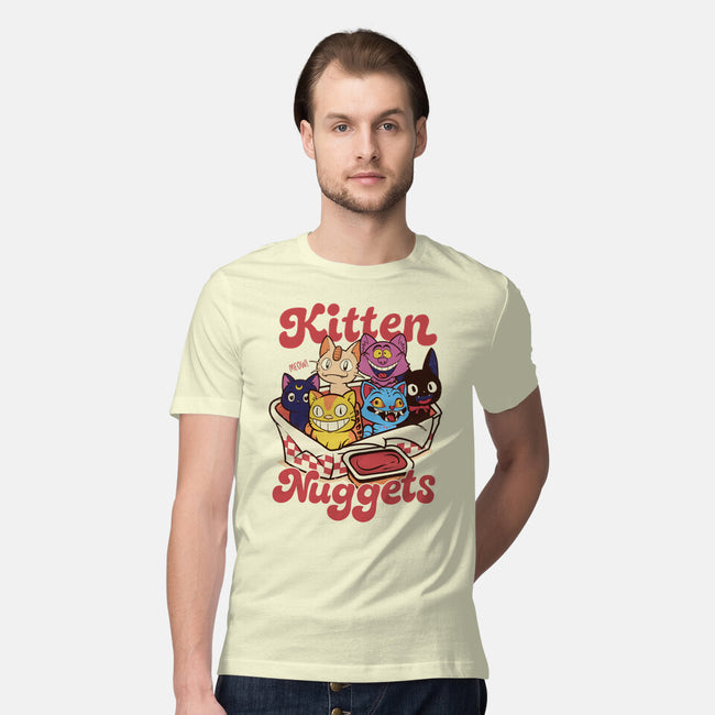 Pop Kitten Nuggets-Mens-Premium-Tee-dandingeroz
