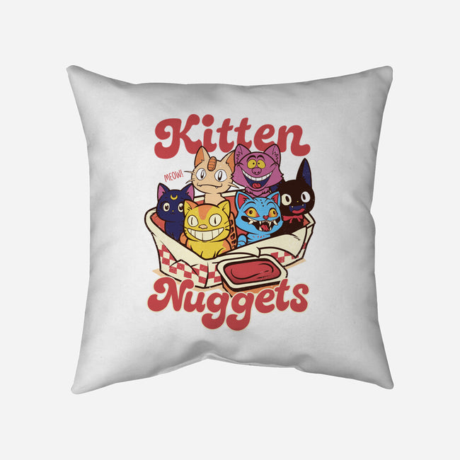 Pop Kitten Nuggets-None-Removable Cover w Insert-Throw Pillow-dandingeroz