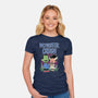 Monster Crush-Womens-Fitted-Tee-P1yu5h