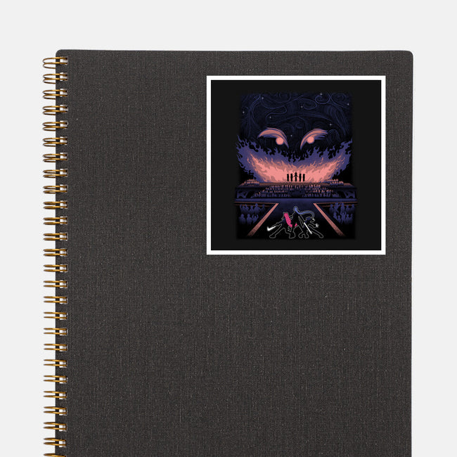 Gwi-Ma Starry Night-None-Glossy-Sticker-Astrobot Invention