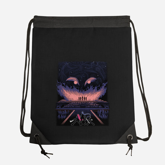 Gwi-Ma Starry Night-None-Drawstring-Bag-Astrobot Invention
