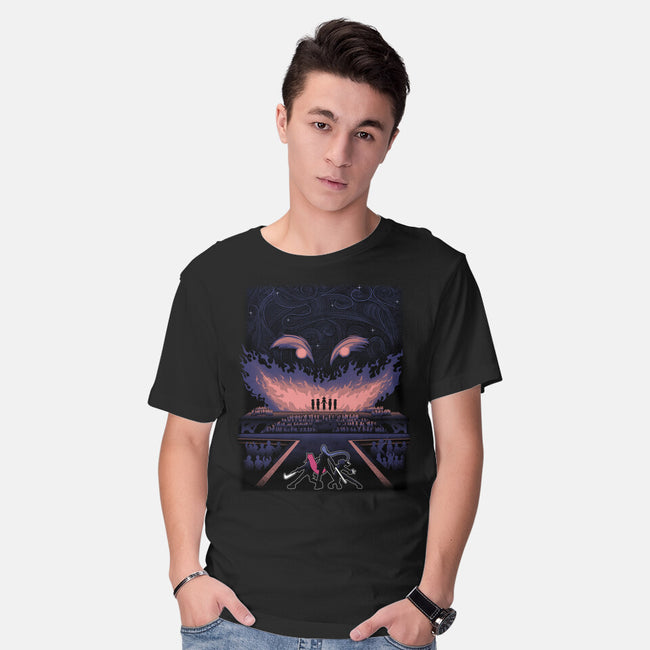 Gwi-Ma Starry Night-Mens-Basic-Tee-Astrobot Invention