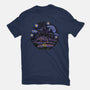 Kurama Starry Night-Mens-Basic-Tee-Astrobot Invention