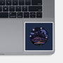 Kurama Starry Night-None-Glossy-Sticker-Astrobot Invention