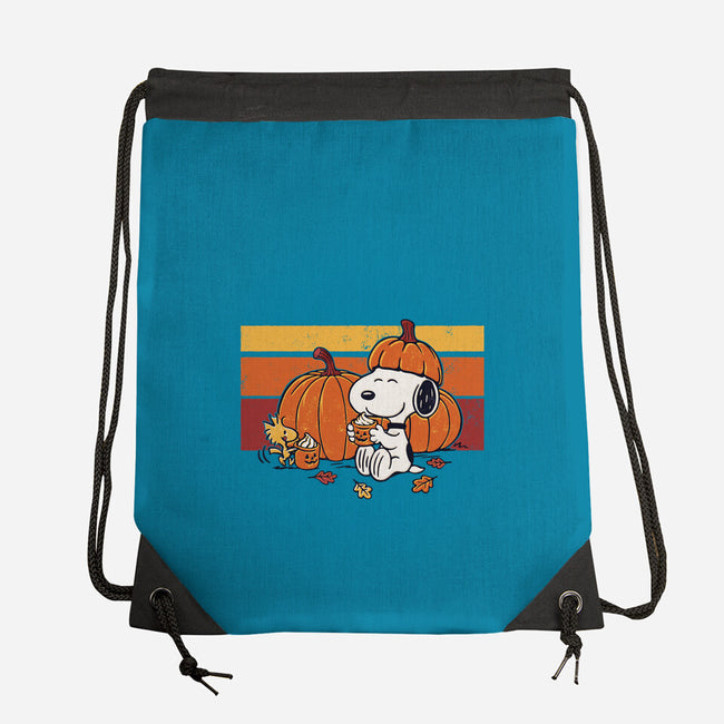 Pumpkin Spice And Friends-None-Drawstring-Bag-Popnotic
