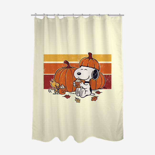 Pumpkin Spice And Friends-None-Polyester-Shower Curtain-Popnotic