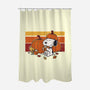 Pumpkin Spice And Friends-None-Polyester-Shower Curtain-Popnotic
