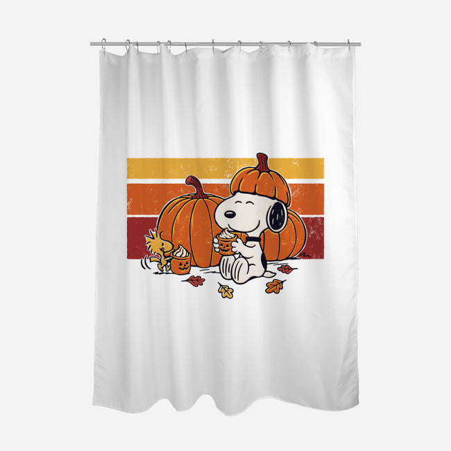 Pumpkin Spice And Friends-None-Polyester-Shower Curtain-Popnotic