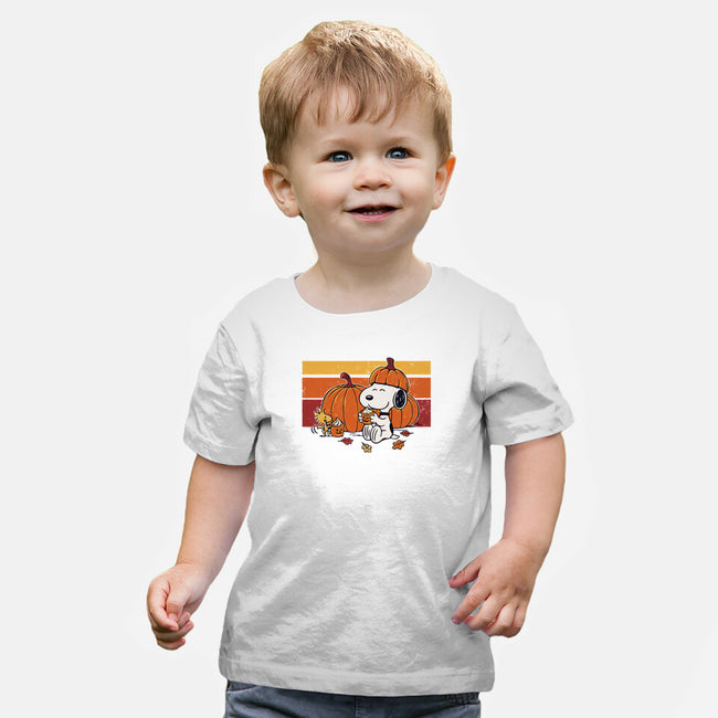 Pumpkin Spice And Friends-Baby-Basic-Tee-Popnotic