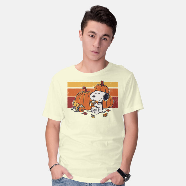 Pumpkin Spice And Friends-Mens-Basic-Tee-Popnotic
