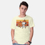 Pumpkin Spice And Friends-Mens-Basic-Tee-Popnotic