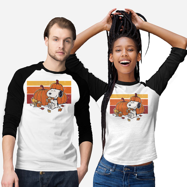 Pumpkin Spice And Friends-Unisex-Baseball-Tee-Popnotic