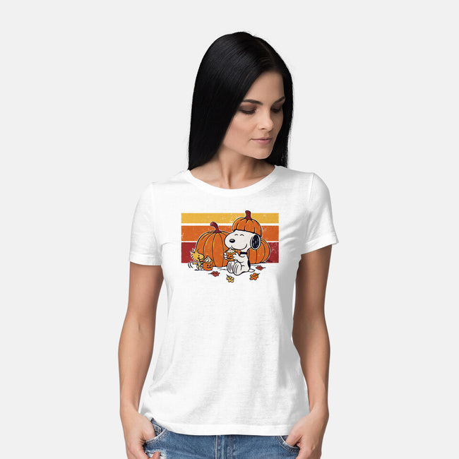 Pumpkin Spice And Friends-Womens-Basic-Tee-Popnotic
