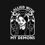 Goth Girl Demons-Youth-Basic-Tee-Studio Mootant