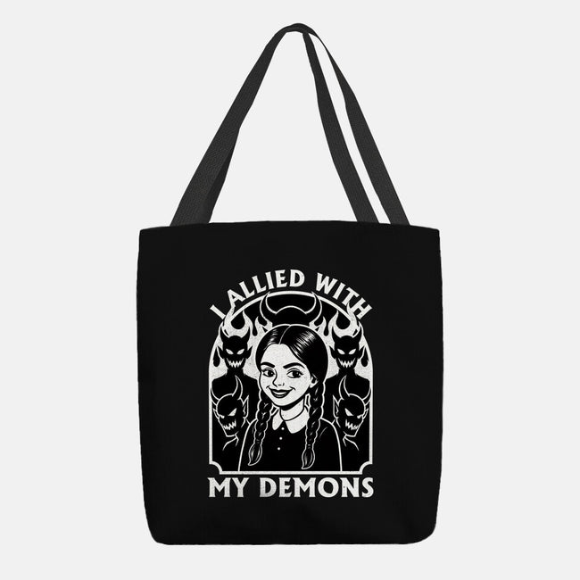 Goth Girl Demons-None-Basic Tote-Bag-Studio Mootant
