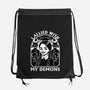 Goth Girl Demons-None-Drawstring-Bag-Studio Mootant