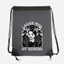 Goth Girl Demons-None-Drawstring-Bag-Studio Mootant
