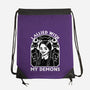 Goth Girl Demons-None-Drawstring-Bag-Studio Mootant