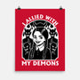 Goth Girl Demons-None-Matte-Poster-Studio Mootant