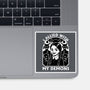 Goth Girl Demons-None-Glossy-Sticker-Studio Mootant