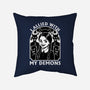 Goth Girl Demons-None-Removable Cover w Insert-Throw Pillow-Studio Mootant
