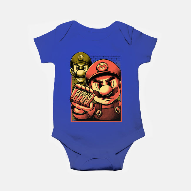 Fight Plumbers Movie-Baby-Basic-Onesie-Studio Mootant