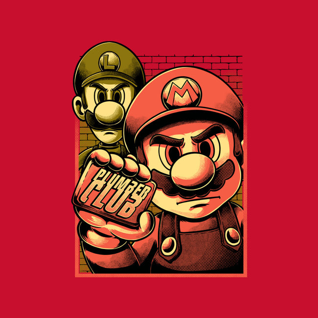 Fight Plumbers Movie-Mens-Basic-Tee-Studio Mootant