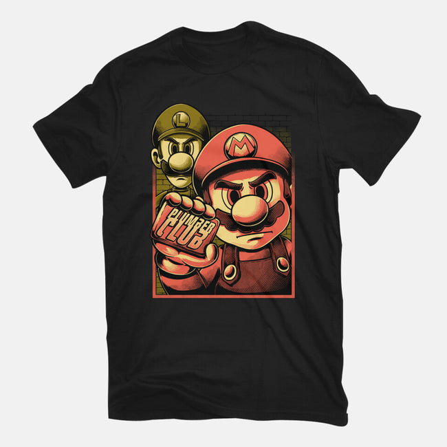 Fight Plumbers Movie-Mens-Heavyweight-Tee-Studio Mootant