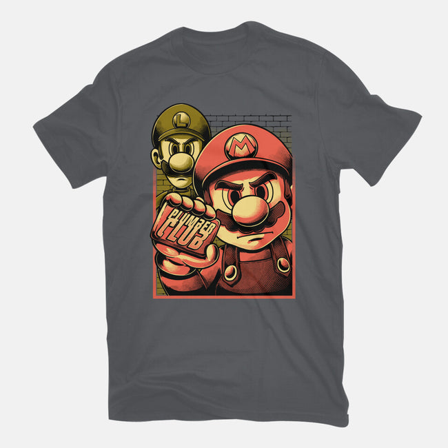 Fight Plumbers Movie-Mens-Heavyweight-Tee-Studio Mootant