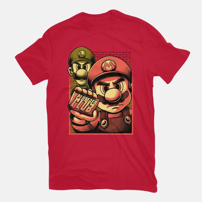 Fight Plumbers Movie-Mens-Heavyweight-Tee-Studio Mootant