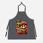 Fight Plumbers Movie-Unisex-Kitchen-Apron-Studio Mootant