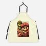 Fight Plumbers Movie-Unisex-Kitchen-Apron-Studio Mootant
