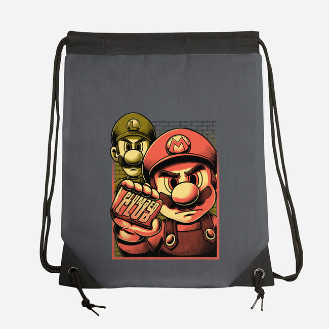 Fight Plumbers Movie-None-Drawstring-Bag-Studio Mootant