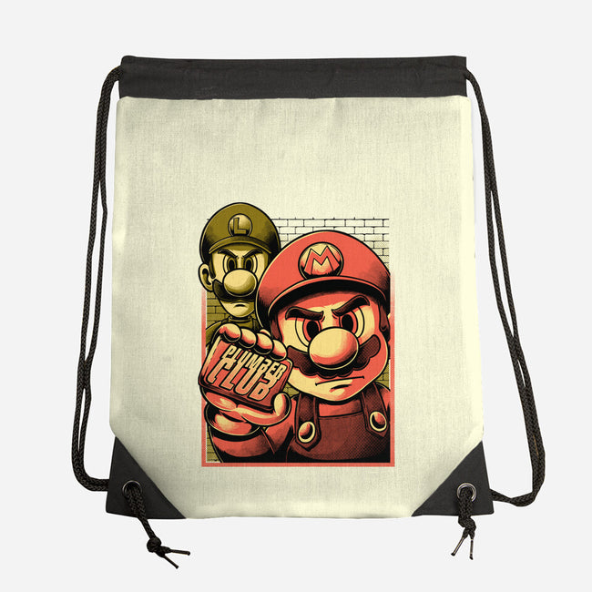 Fight Plumbers Movie-None-Drawstring-Bag-Studio Mootant