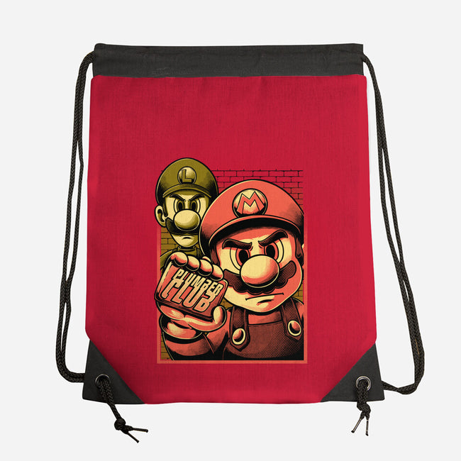 Fight Plumbers Movie-None-Drawstring-Bag-Studio Mootant