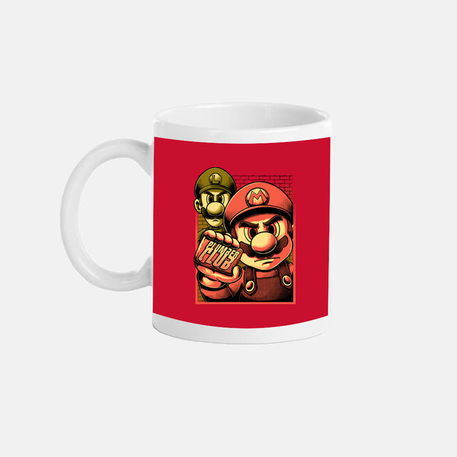 Fight Plumbers Movie-None-Mug-Drinkware-Studio Mootant