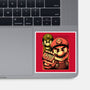 Fight Plumbers Movie-None-Glossy-Sticker-Studio Mootant
