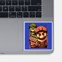 Fight Plumbers Movie-None-Glossy-Sticker-Studio Mootant